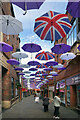 Umbrellas in the High Street