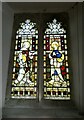 St. Lawrence, Hilmarton: stained glass window (II)