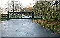 The entrance to Hayes Lodge, Overstone