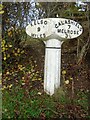 Old milepost