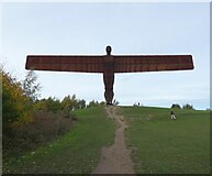 NZ2657 : Angel of the North by Gerald England