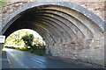 A skew railway bridge