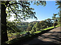 Drive from  Llanerchydol Lodge