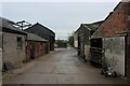 Heading East through the Farmyard at Goosnargh Lodge