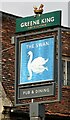 Sign for the Swan