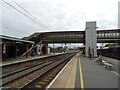 Footbridge Bedford Railway Station