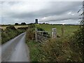 Looking along Well Lane towards Coulderton