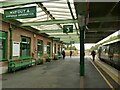 Platform 3 at Okehampton station