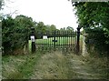 Hinwick House Gate 1