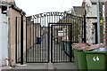 The alley between France Street and Charles Street, Redcar