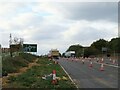 A509 approaching roundabout