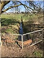 The Peterbrook stream in Daisy Farm Park