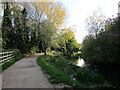 Footpath alongside the River Witham, Grantham