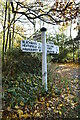 Roadsign, Hollow Lane