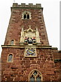 SX9192 : St Mary Steps Church Exeter clock by Roy Hughes