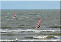 NU2800 : Windsurfing at Druridge Bay (2) by Jim Barton