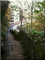 Steps to Morley station