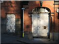 Faded doors on Castle Circus