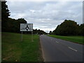 Approaching roundabout on Oakley Road (A6014)