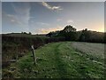 Bridleway to Bredon Hill