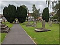 Path to Holy Trinity church (Bosbury)