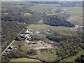 Highcraig Quarry from the air