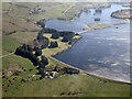 Barcraigs Reservoir from the air