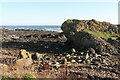NO5100 : Rocky foreshore on the Fife Coastal Path by Alan Reid