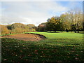 Bunker and green, Edwalton Golf Club