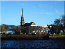 NS3975 : View across the River Leven by Richard Sutcliffe