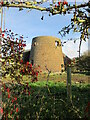 Base  of  former  mill  at  Marcliff  Farm