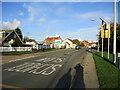 TA1354 : Main  Street  Beeford  in  afternoon  sun by Martin Dawes