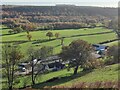 Blackhurst Farm viewed from the Lawley