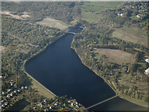 NS5575 : Mugdock Reservoir from the air by Thomas Nugent