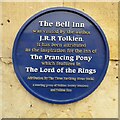 Blue plaque to J.R.R. Tolkien 