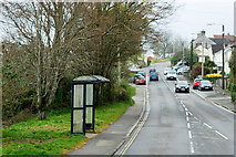 SX0653 : Bus Stop near Doubletrees School by David Dixon