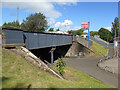 Disused railway bridge at Kelso Street