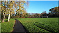 Autumn morning at Lavington Gardens Playing Field