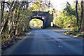 Railway bridge by Ockley station