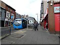 Bus stops on Bedford Street