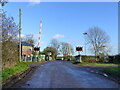 The level crossing and old signal box, Awre, Gloucestershire