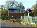 Disused signal box, Awre Crossing, Awre, Gloucestershire