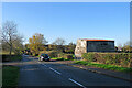 Entering Great Gransden on Caxton Road