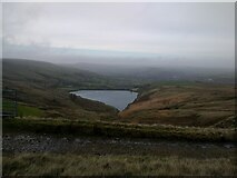 SD8420 : Cowpe reservoir from the Pennine bridleway by shikari
