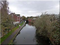 SO8555 : Worcester and Birmingham Canal from Lowesmoor Place by Chris Allen