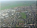 Louth north and Fairfield Industrial Estate: aerial 2022