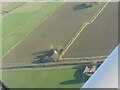 Former Church of St. Clement, Saltfleetby: aerial 2022 (1)