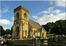 SP0933 : St Barnabas' church, Snowshill by Derek Harper