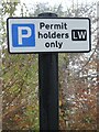 ST5673 : Do you have a permit for that web? by Neil Owen