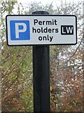 ST5673 : Do you have a permit for that web? by Neil Owen